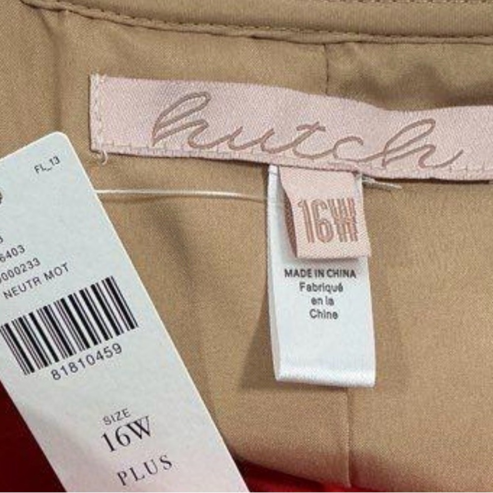 Hutch Tan and White Mini Dress - Picture 5 of 5